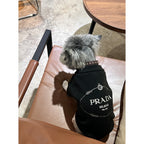 P brand embroidered sweater