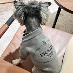 P brand embroidered sweater