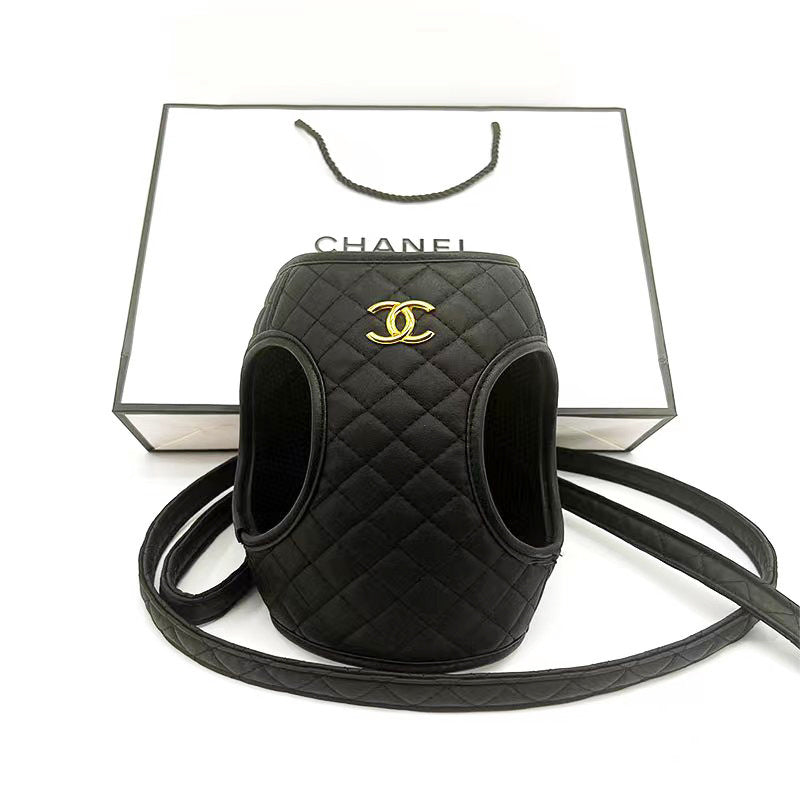 C Black Chest Harness 037