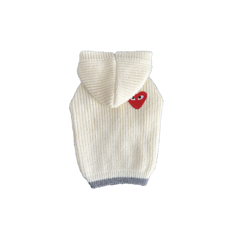 Heart Pattern Sweater in Three Colors