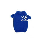 L Double-Strap Knit Sweater