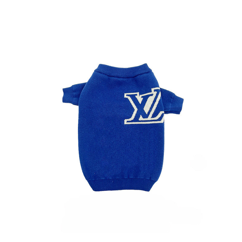 L Double-Strap Knit Sweater
