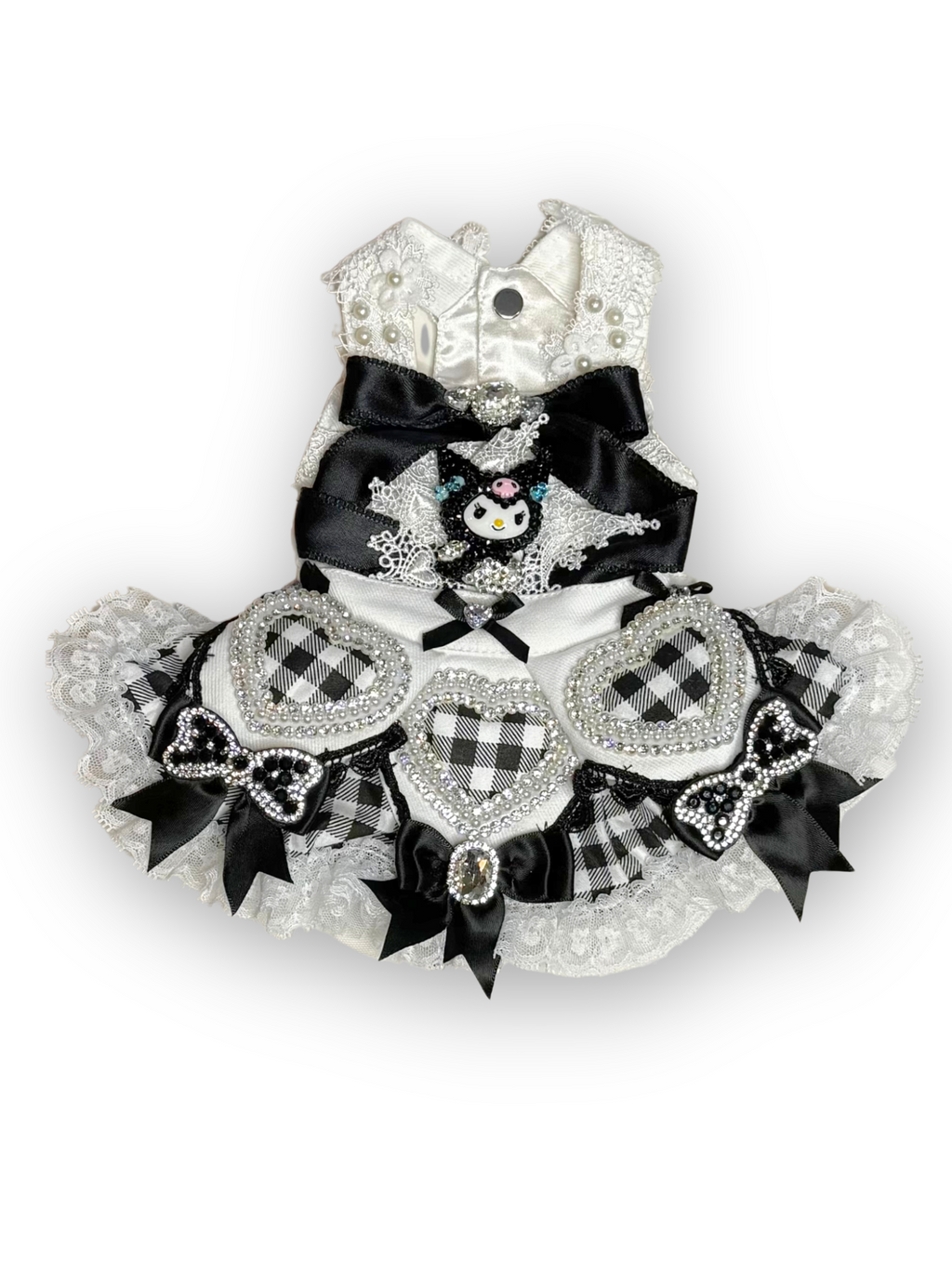 Midnight Checkmate Dress