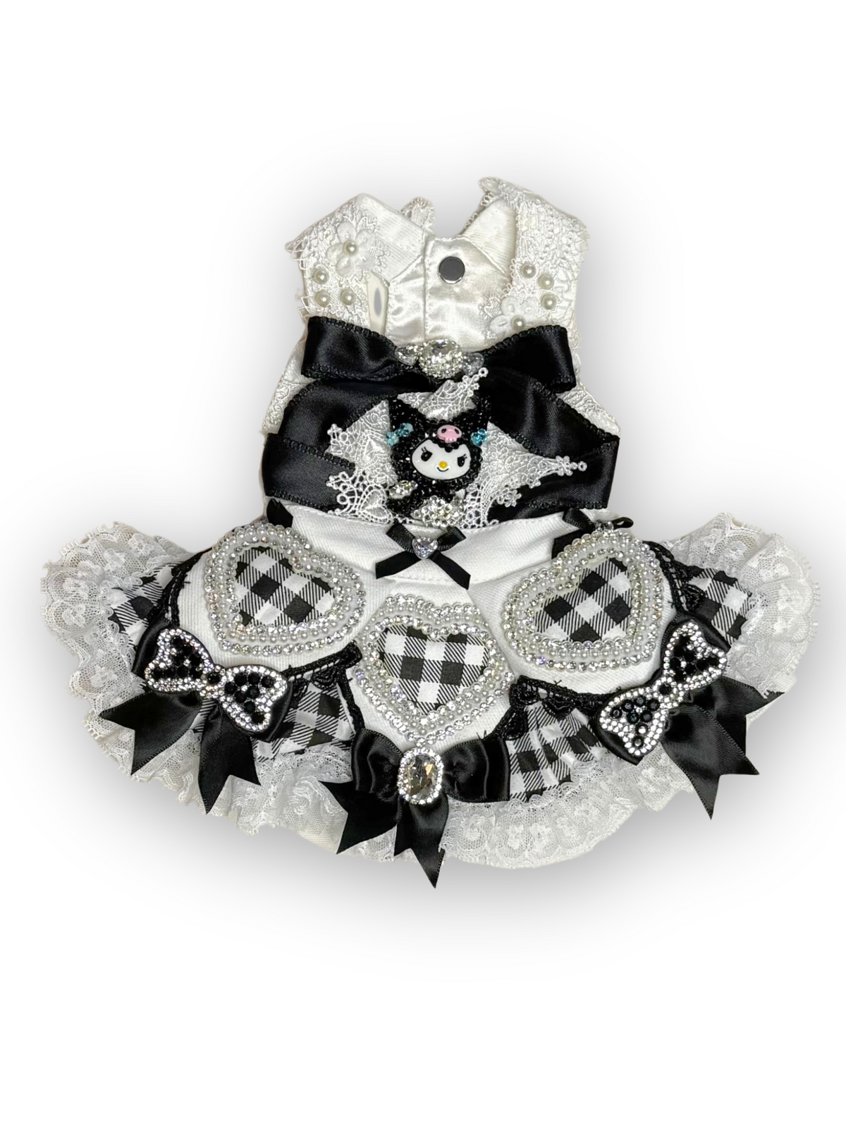 Midnight Checkmate Dress