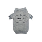 P brand embroidered sweater