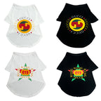 T-shirts with various patterns