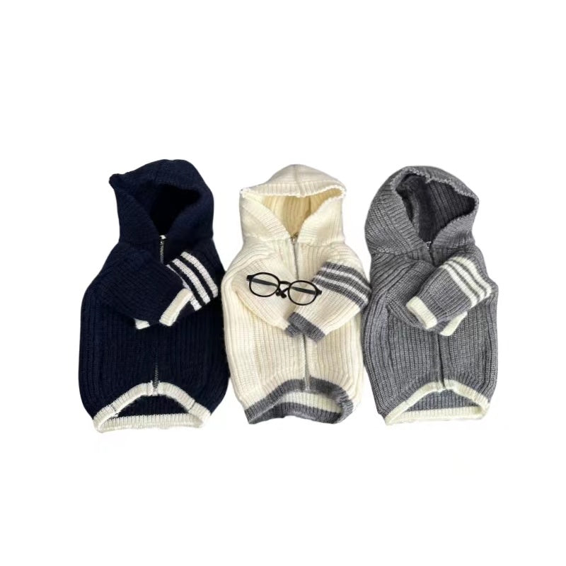 Heart Pattern Sweater in Three Colors
