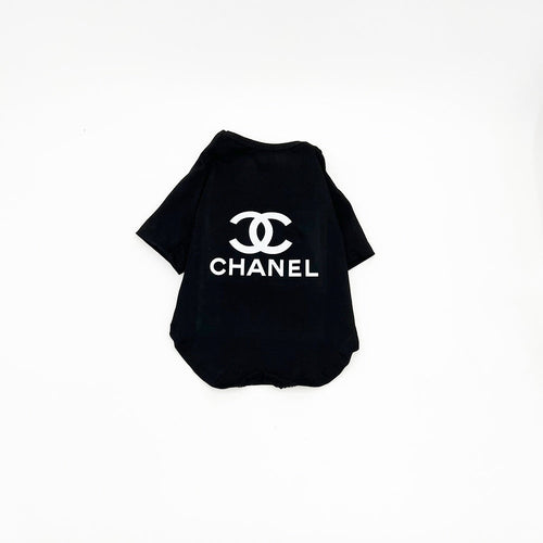 002 Little Chanel-Style Dog T-Shirt