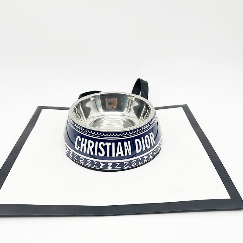 C Letter Dog Bowl 095