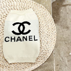 C-letter jacquard sweater