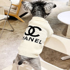 C-letter jacquard sweater