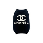 C-letter jacquard sweater