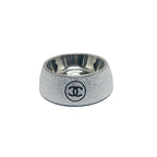 Small perfume rhinestone dog bowl