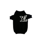 L Double-Strap Knit Sweater