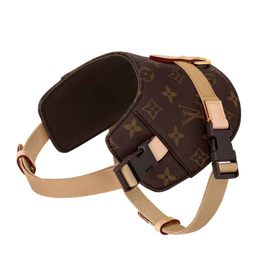 Three-piece dog harness set