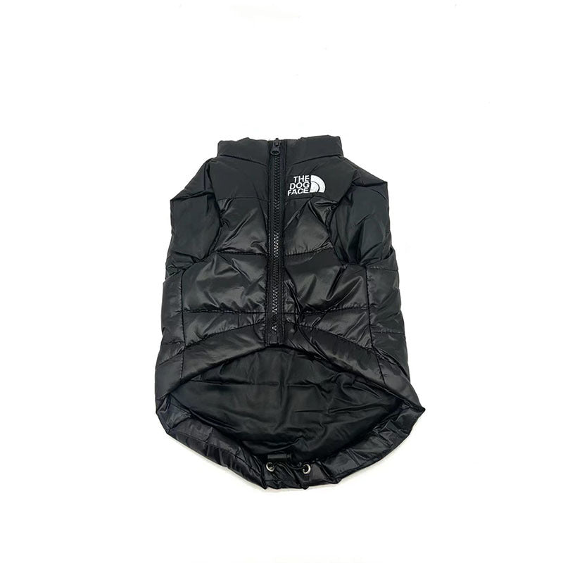 New Black Down Cotton Jacket face 044