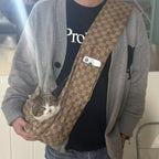 Presbyopic Glasses Brown Carrying Case