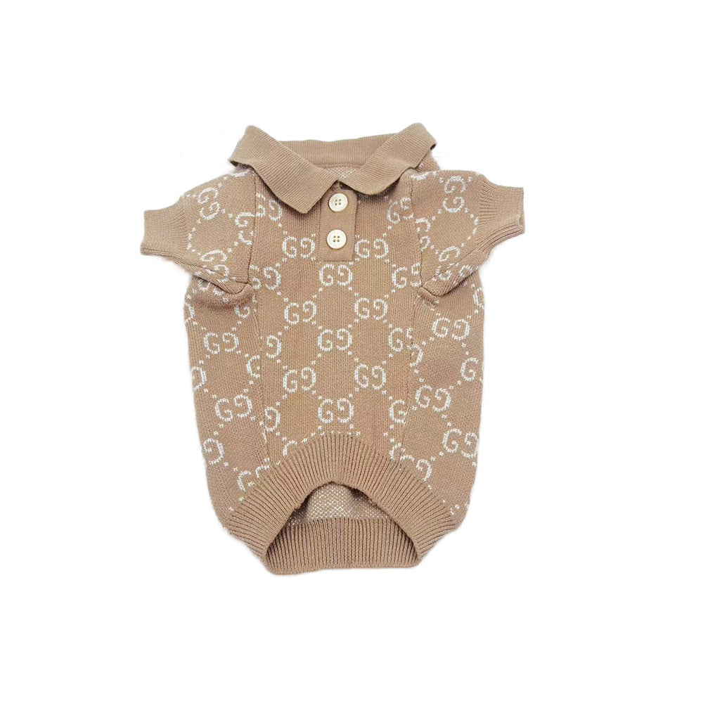 GG Knit Polo Shirt sweater