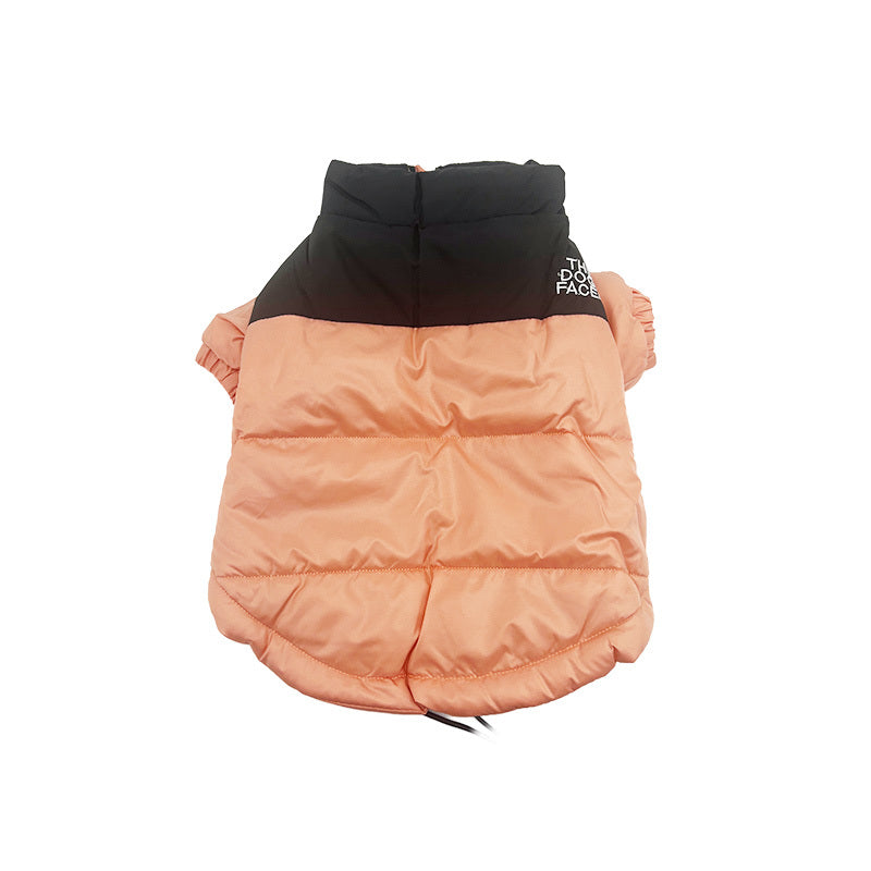 Multicolor Down Cotton Jacket face 051