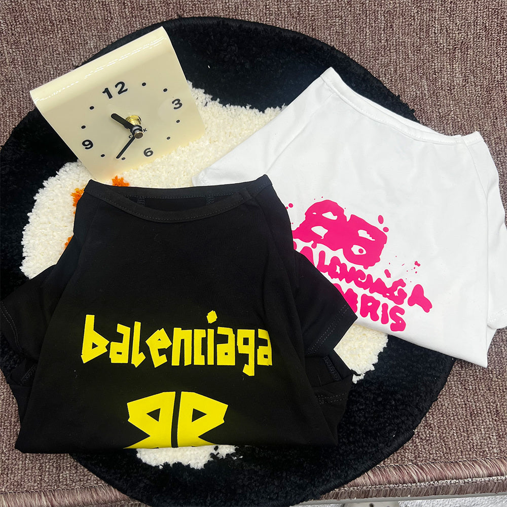Double Logo Dog T-Shirt