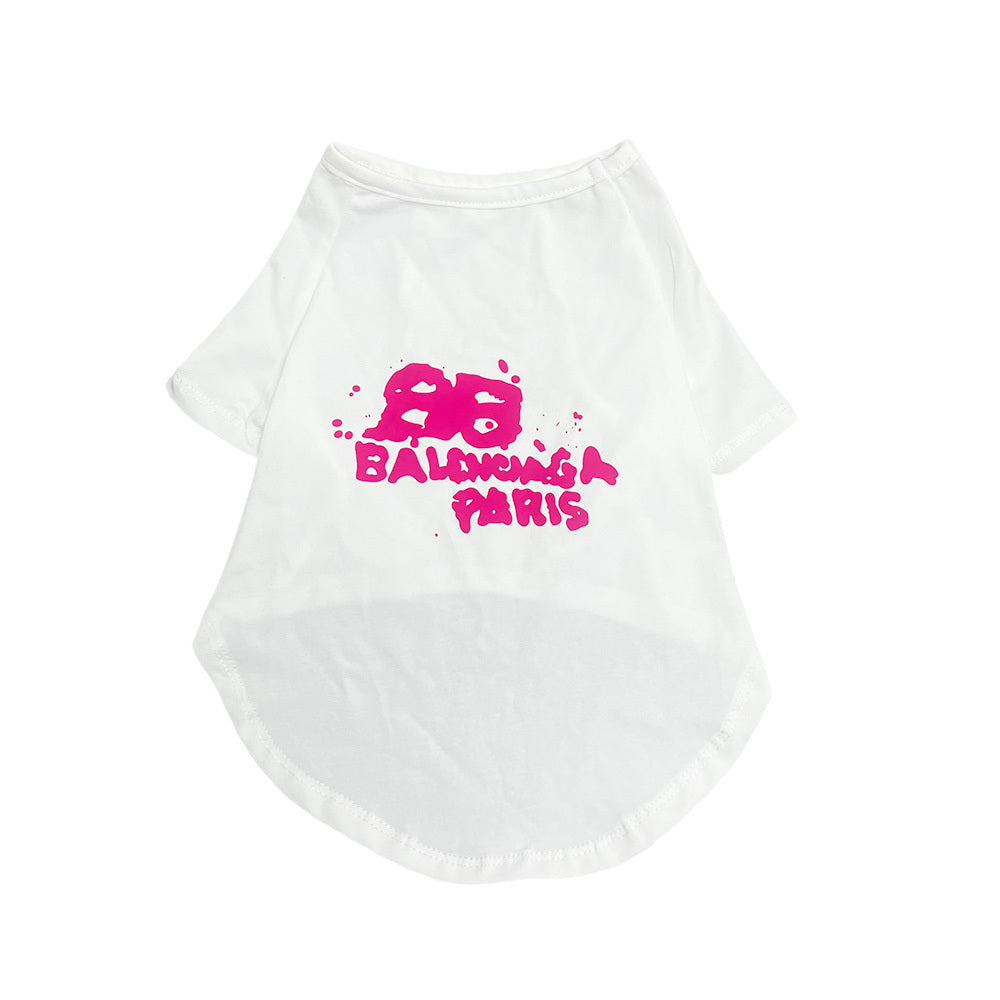 Double Logo Dog T-Shirt