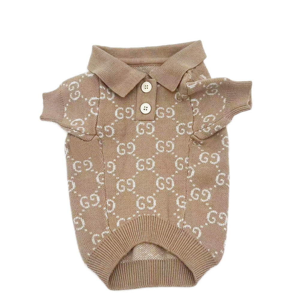 GG Knit Polo Shirt sweater
