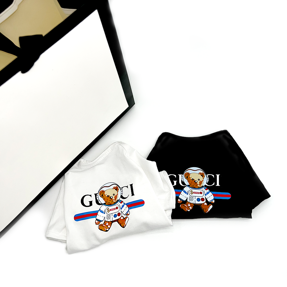 021 G Family Little Bear Astronaut T-Shirt