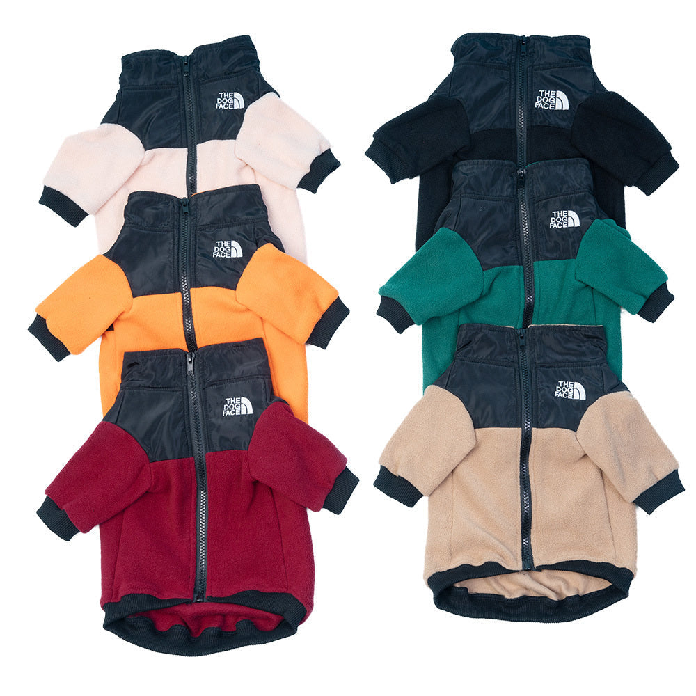 New style face fleece jacket