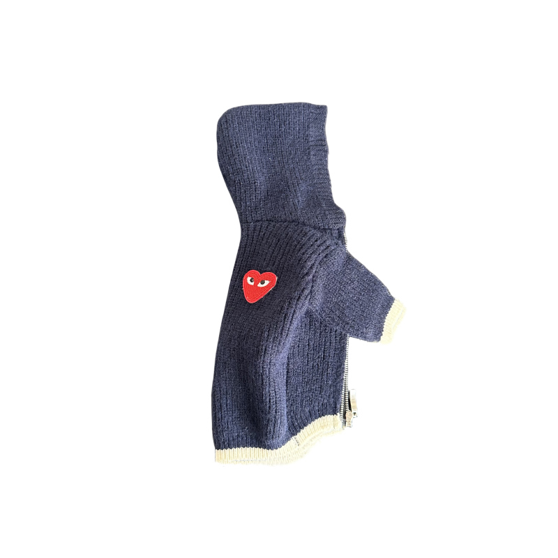 Heart Pattern Sweater in Three Colors