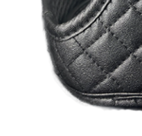 P leather black harness 115