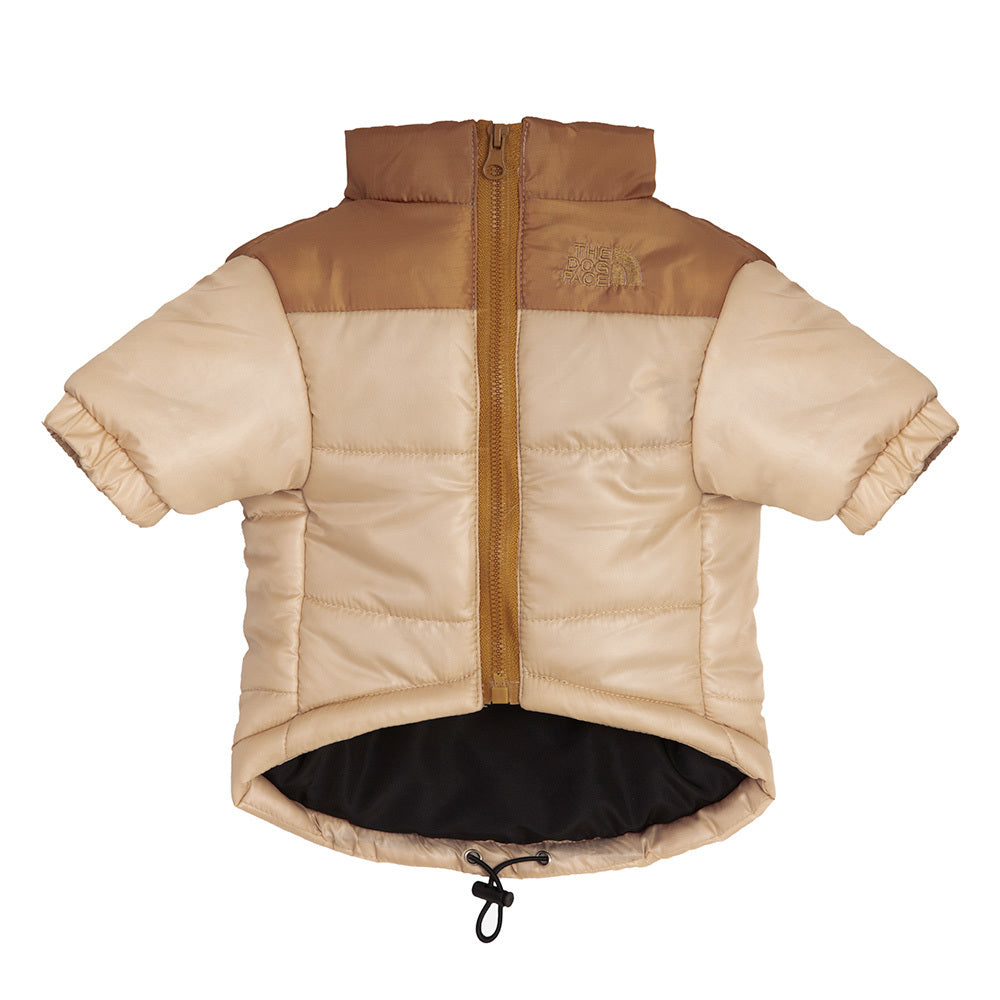New Two-Tone Dog Face Jacket