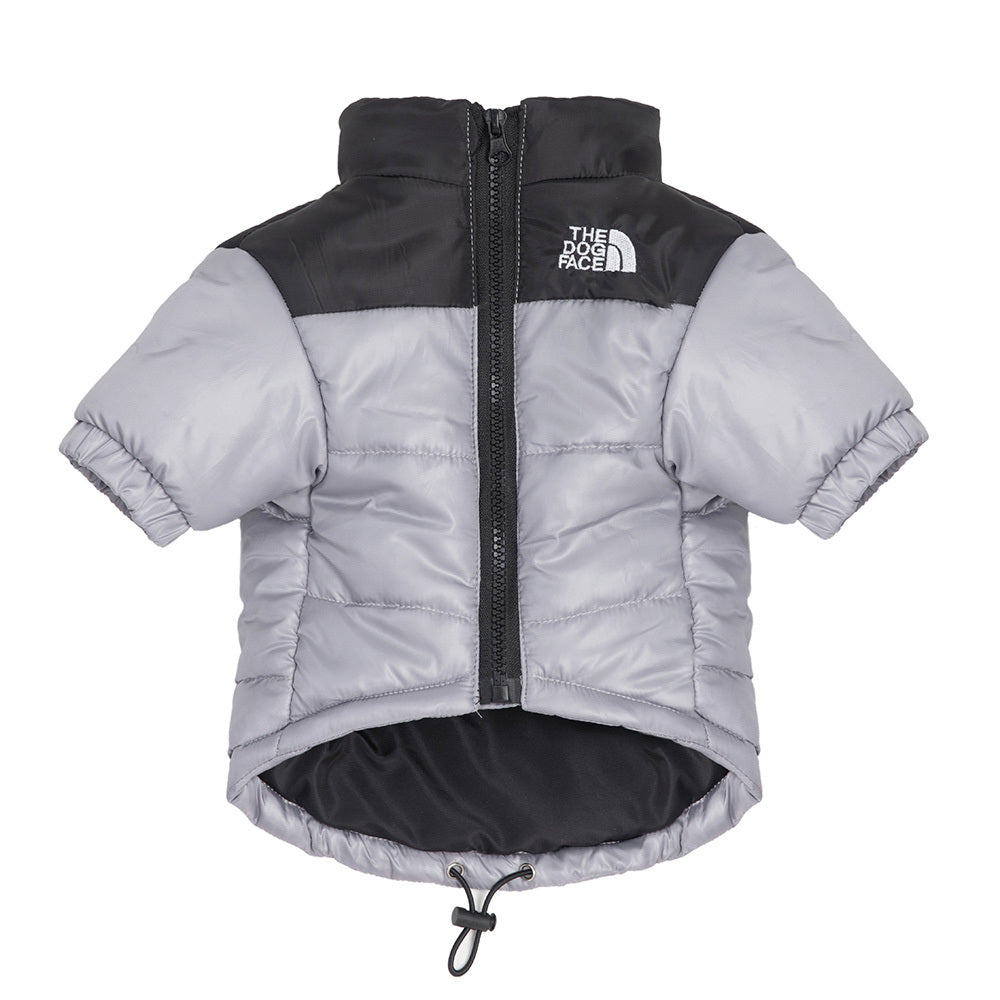 New Two-Tone Dog Face Jacket