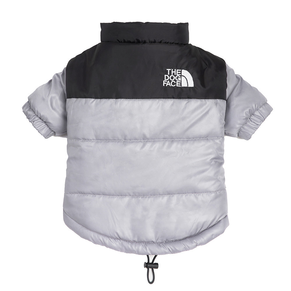 New Two-Tone Dog Face Jacket
