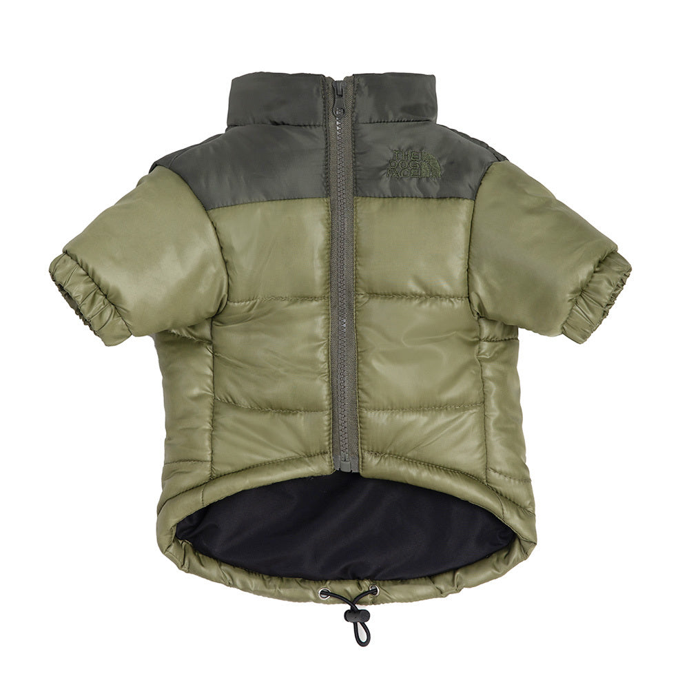 New Two-Tone Dog Face Jacket