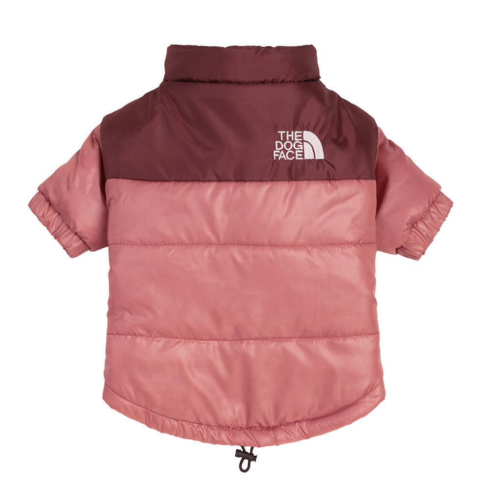 New Two-Tone Dog Face Jacket