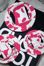 Stylish Cow Print Dog Bucket Hat