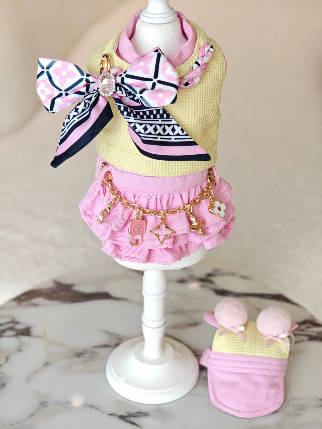 The Regina Set  Pink Dress