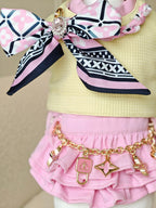The Regina Set  Pink Dress