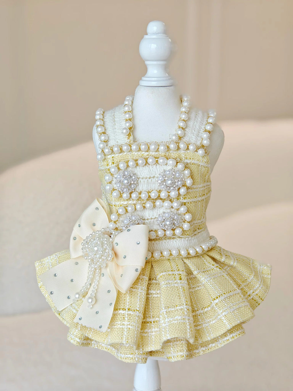 Spring Fling Queen Dress Tweed Dog Dress