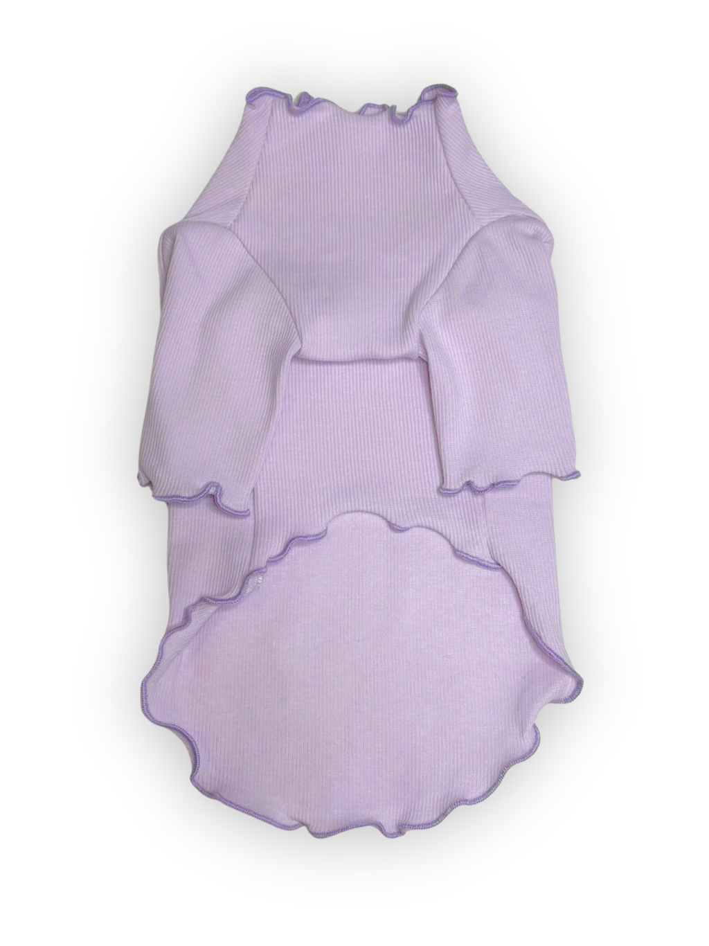 Embroidered Bow Rib Top