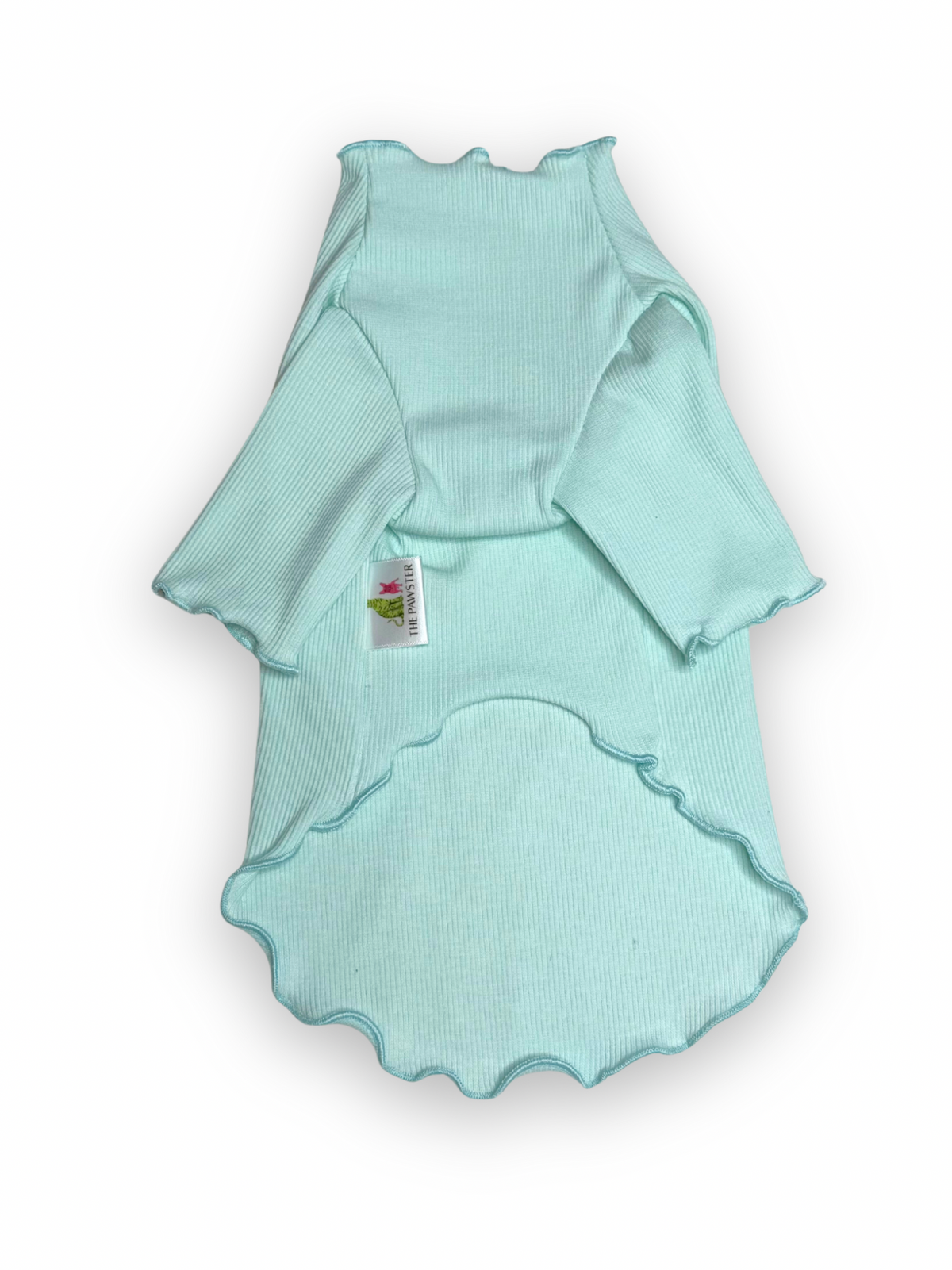 Embroidered Bow Rib Top