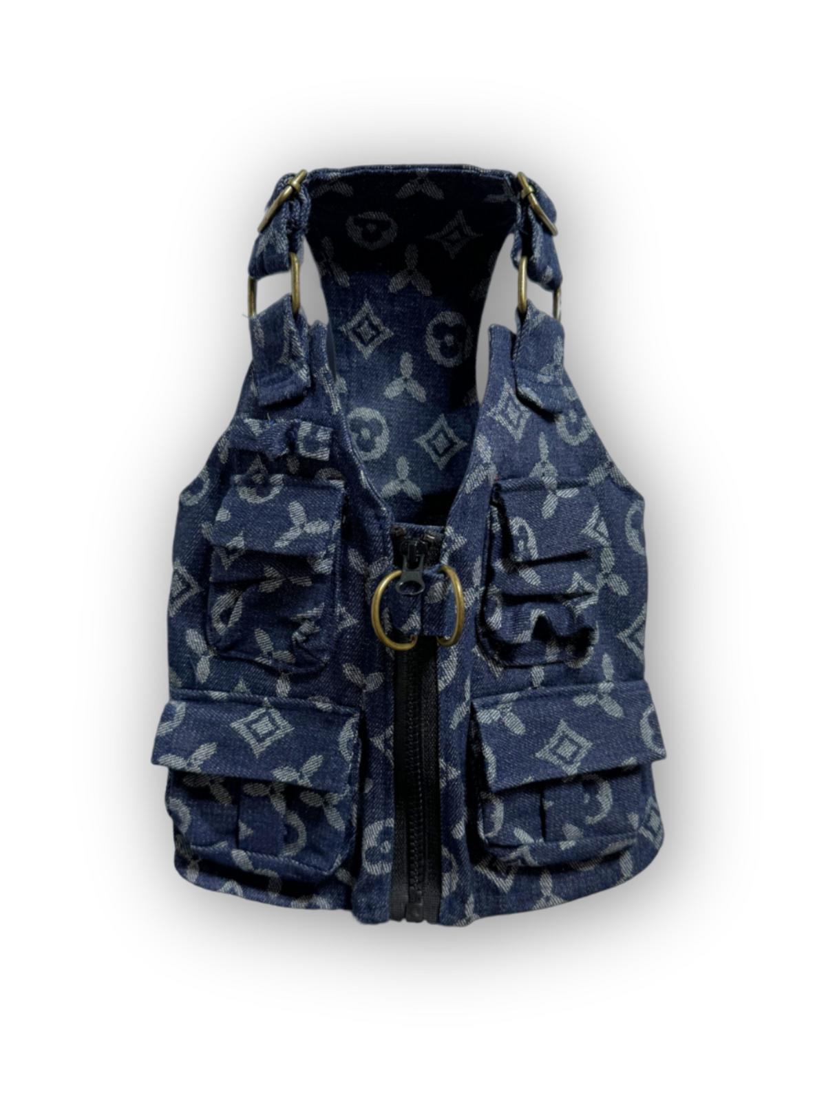 Furry Vuiton Fishermens Vest