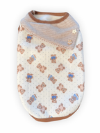 Toasty Teddy Tank – Dog Tank with Teddy Bear Print