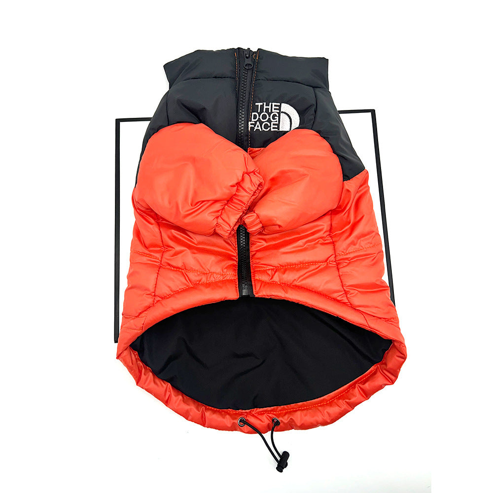 Multicolor Down Cotton Jacket face 051