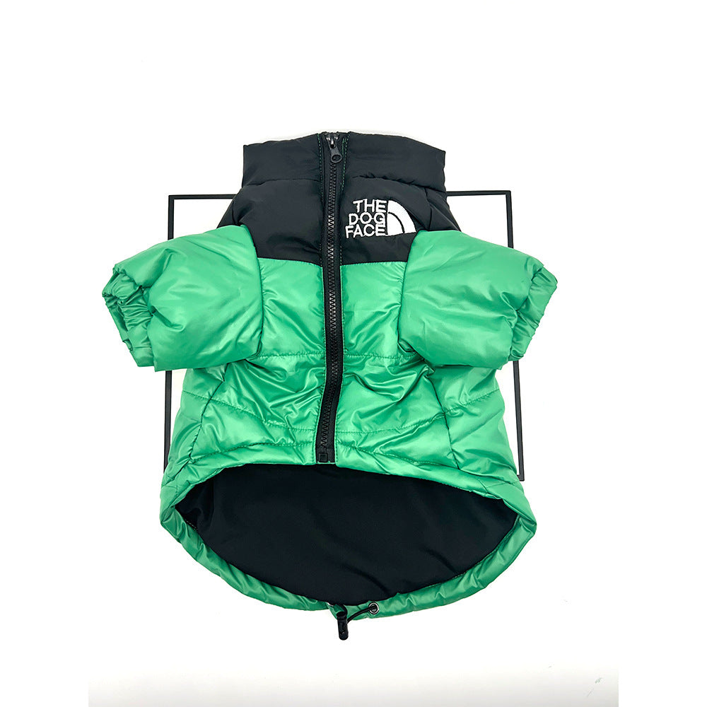 Multicolor Down Cotton Jacket face 051