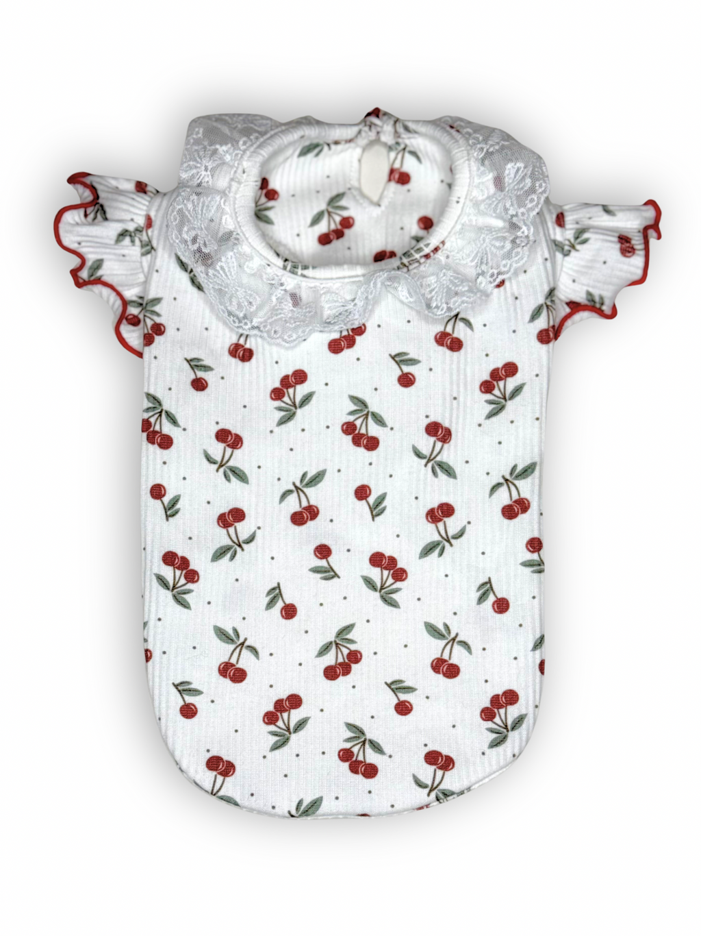 Sweet Cherry Ruffle Tee