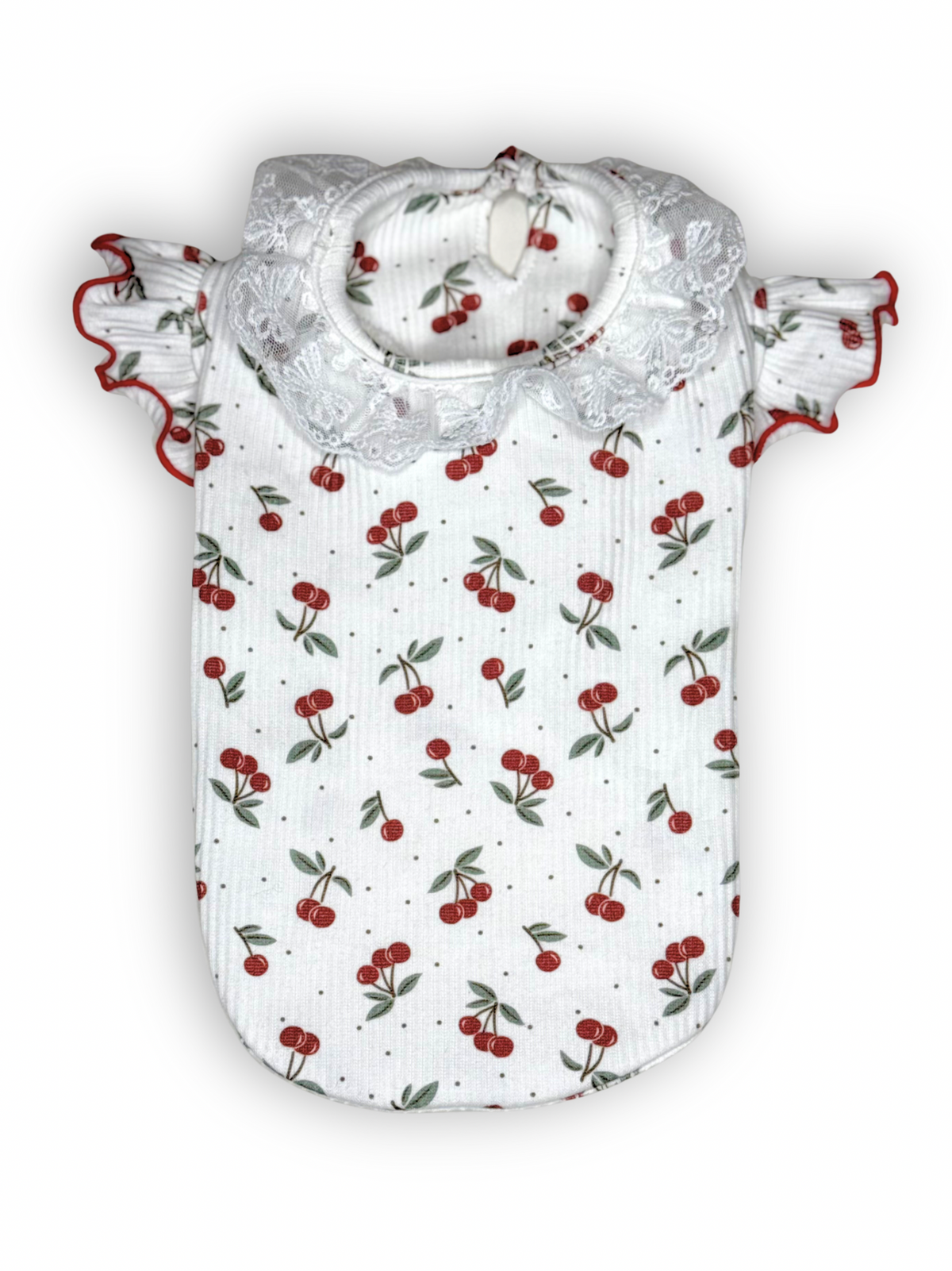 Sweet Cherry Ruffle Tee