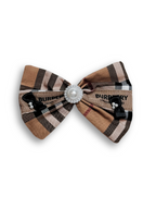 Plaid Dog Bow
