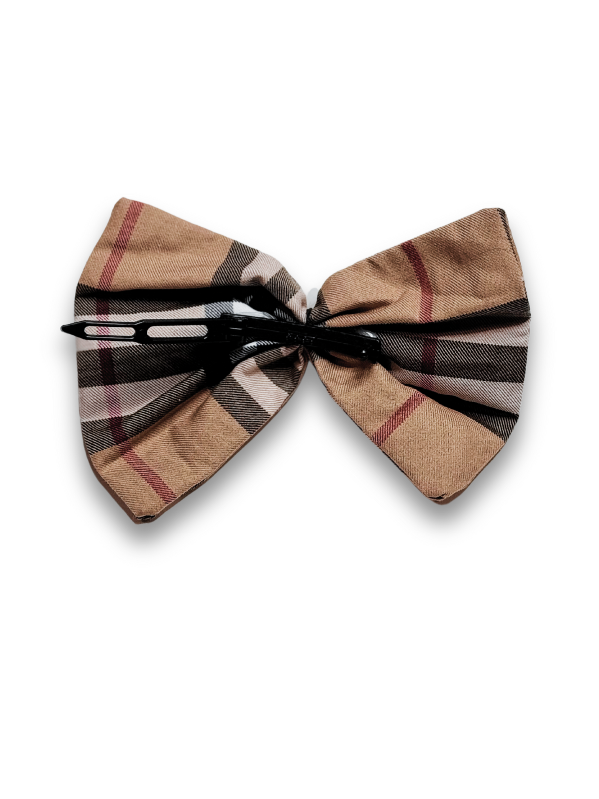 Plaid Dog Bow Hair Accessories