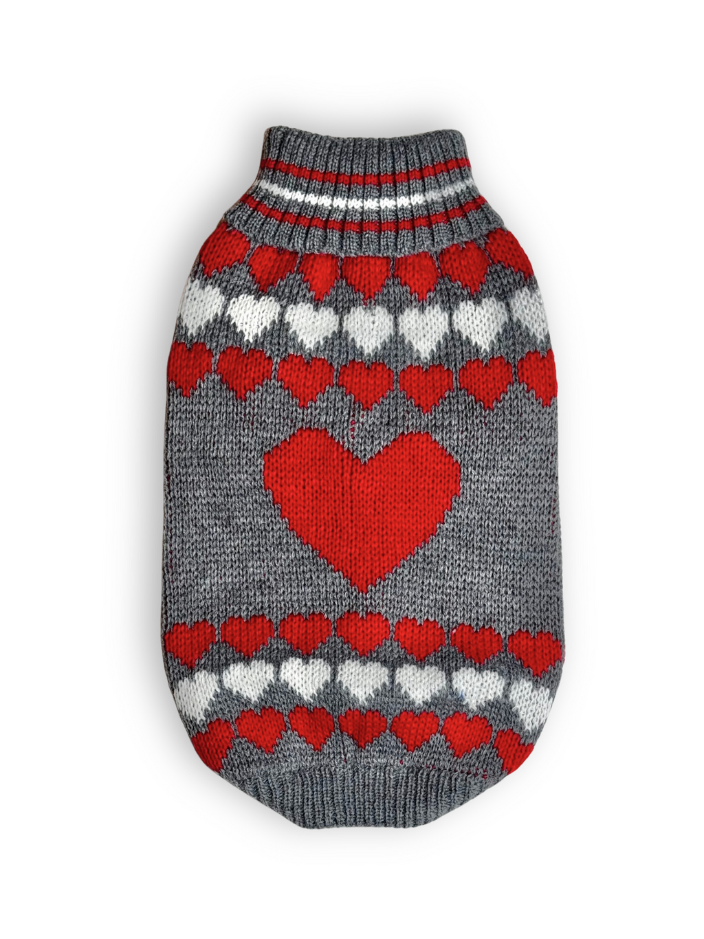 Cozy Love Jacquard Dog Sweater